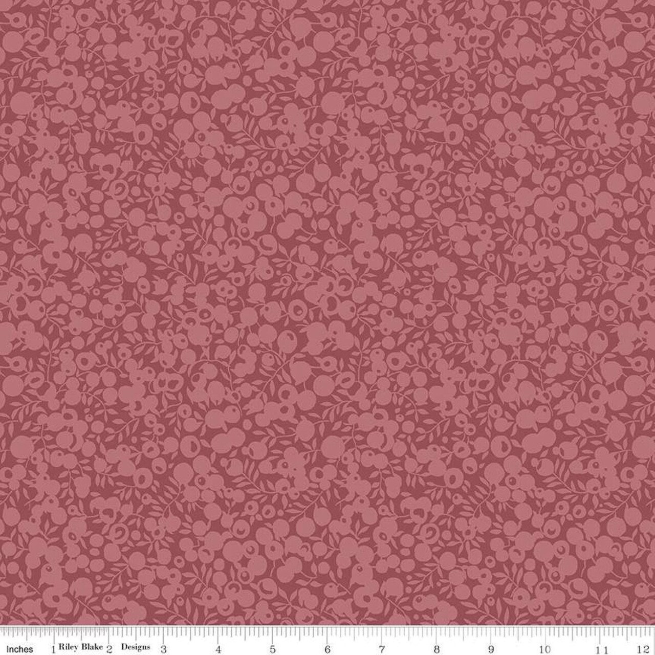 Fabric Liberty Rhododendron Wiltshire Shadow by the Quarter Yard 01666526A